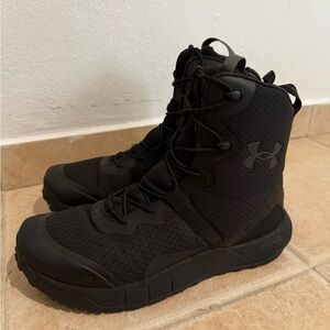 Under Armour Black High-Top Boots
